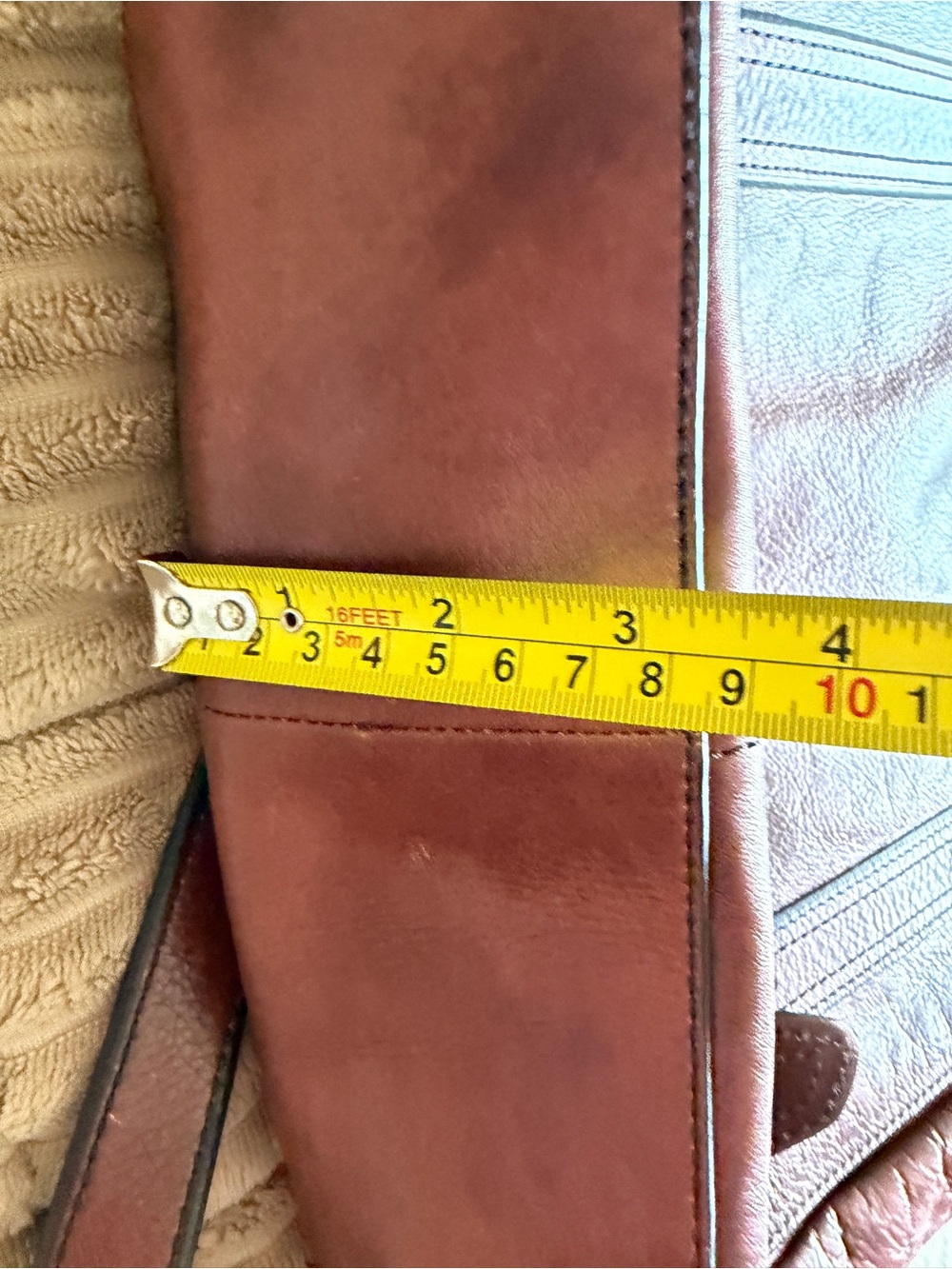 Fossil Brown Leather Crossbody Satchel - Picture 14 of 15
